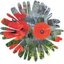 Krauthemd Mohn Langarm
