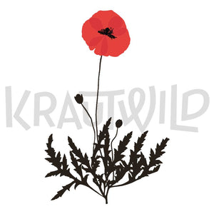 Krauthemd Mohn unisex