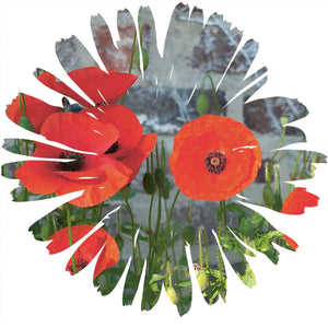 Krauthemd Mohn unisex